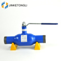 High quality gas heat water used fully welded floating globe ball valve